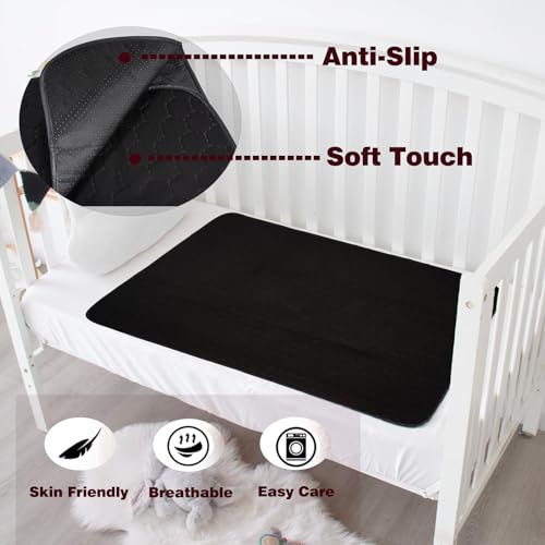 Tapis de lit réutilisable pour incontinence et alèse lavable imperméable grand format - 8