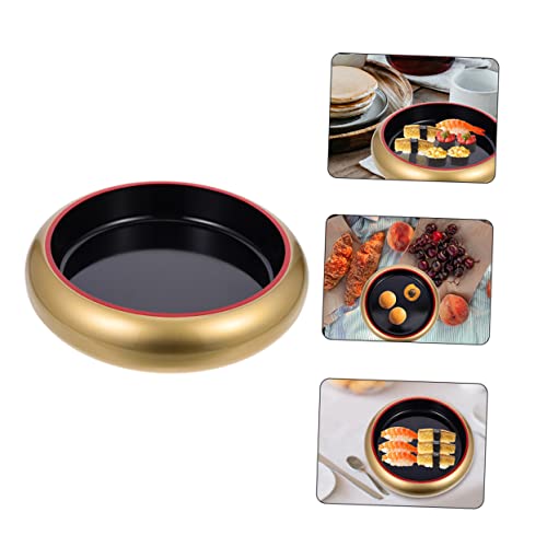 Plato redondo de plástico para sushi IMIKEYA miniatura 5