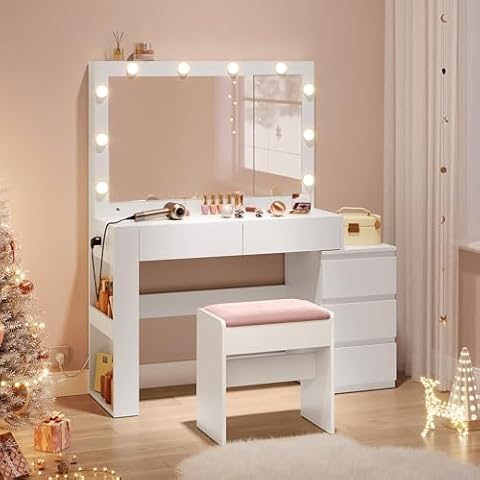 VASAGLE Coiffeuse RDT127W01 Cover