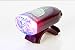 C3Sports 879001 Police Bike Light Wig-Wag Flash Mini Pursuit Daylight Visible, Red/Blue