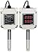 THD-WD2-V, Temp/Humidity Transducer, Wall Mount, 200mm Sensing Pole, 3 Digit Display, 1-5VDC Output, 24VDC Power