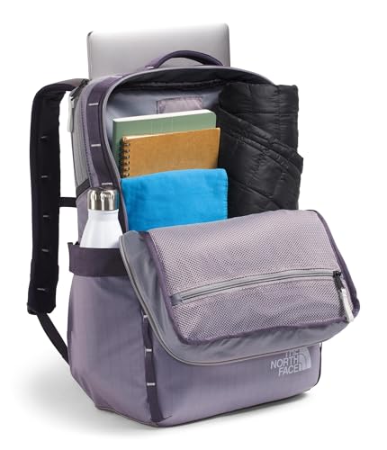 Image of The North Face Base Camp Voyager Daypack, Transcendent Grey /Endless Dusk /High Rise Grey, One size