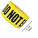 SINGHAL Do Not Enter Tape 3 Inch Wide X 1000 Ft Caution Tape roll, Bright Yellow with Bold Black Print, Maximum Readability, Tear Resistant Design, High Visibility