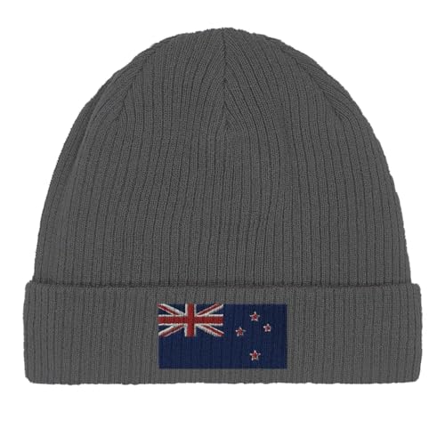 Bonnet en coton drapeau Nouvelle-Zélande aux finitions soignées