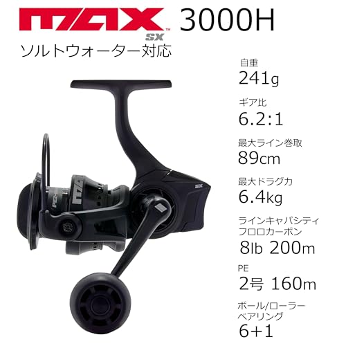 Abu Garcia (アブガルシア) マックス SX 3000SH 画像3