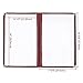 20 PCS 8.5 in x 14 in 8 View Restaurant Menu Cover All Sides are Sewn with Leatherette Trim Double Stitched with Matching Color Thread Two Elegant Gold Metal Corners US Delivery (Red)