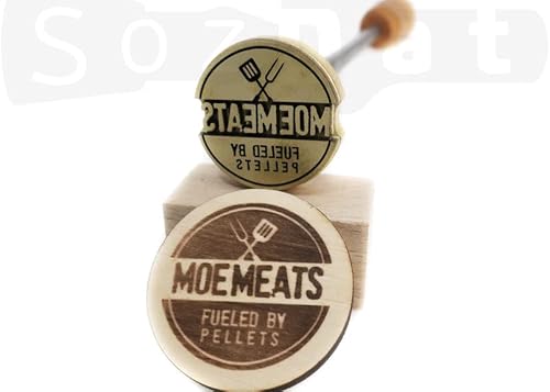 Miniatura 5 de SozDat Plancha de marca personalizada para tartas  Plancha de marca de carne para asar  Marcador de carne personalizado  Plancha de marca de carne
