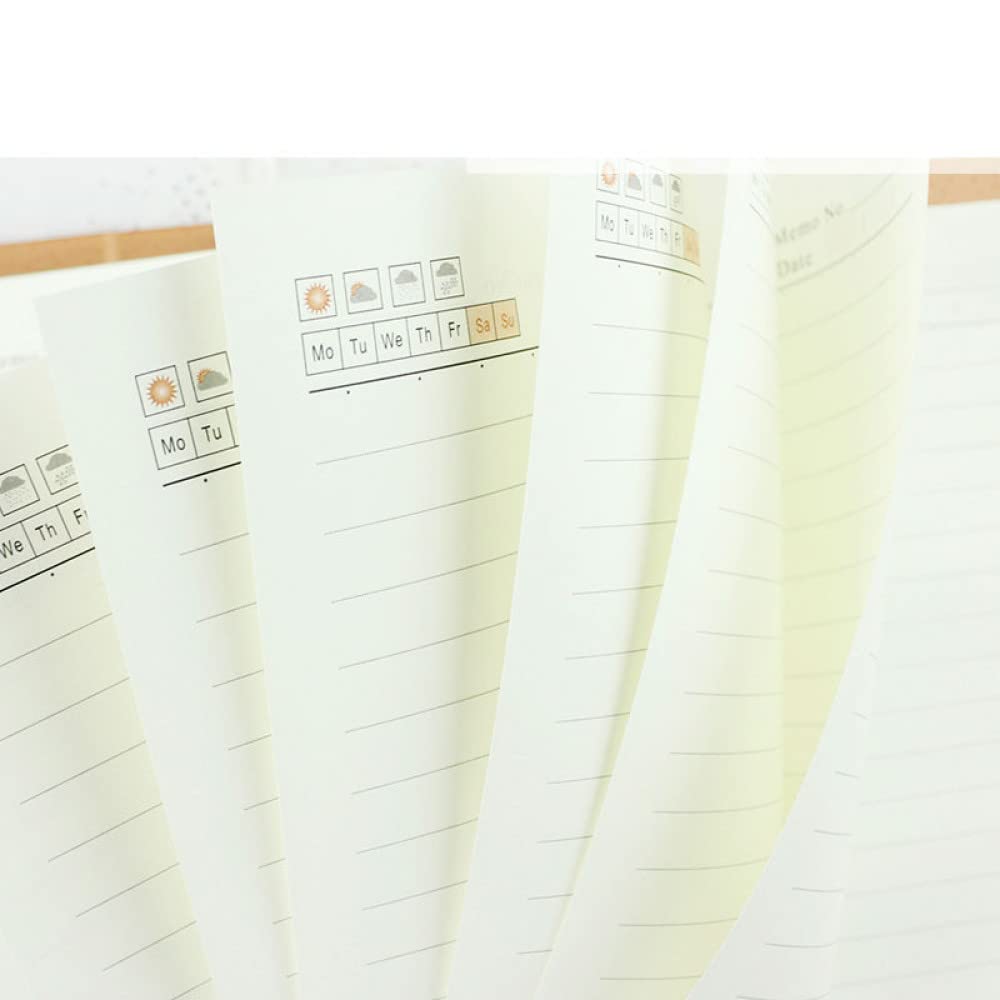 Notizbuch aus Kunstleder, A4, A6, B5, A5, Spiralblock, Planer, Hardcover, Büro, Geschäft, Notizblock, Planer, Binder, orange, A4-Größe 310 x 230 mm