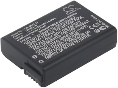 Replacement Battery for Nikon Coolpix P7000 Coolpix P7100 Coolpix P7700 Coolpix P7800 D3100 D3100 DSLR D3200 D3200 DSLR D3300 D5100 D5100 DSLR D5200D5300 D5500 DF Part NO EN-EL14
