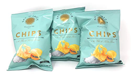 (3er Set) Sal de Ibiza Chips a la Flor de Sal de Ibiza 3x45g Beutel = 135g Cover