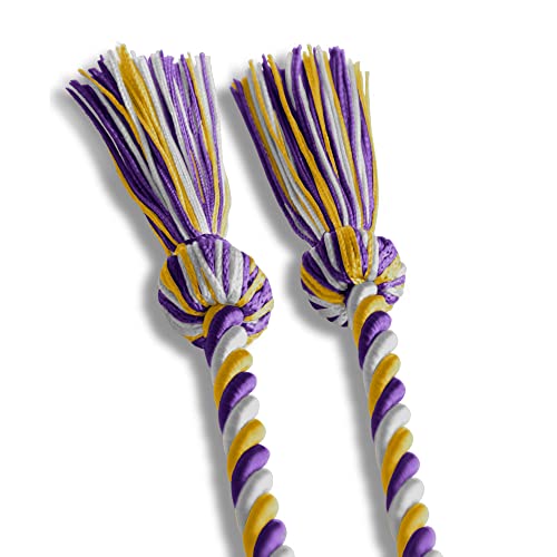 Image of Endea Graduation Single Honor Cord Three-Color (Purple /Gold /White)