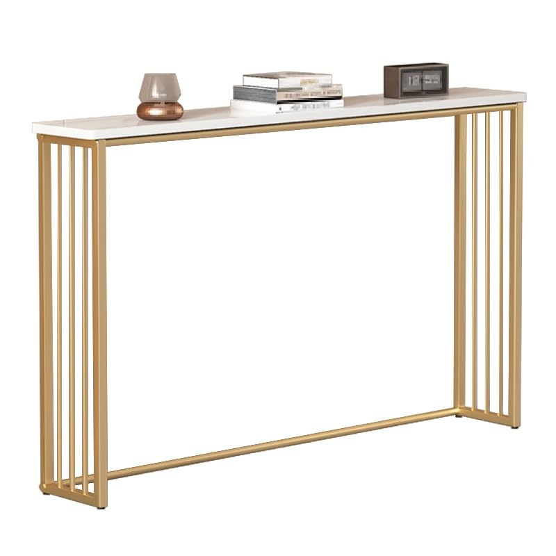 Mesa consola de metal moderna con cubierta de radiador funcional