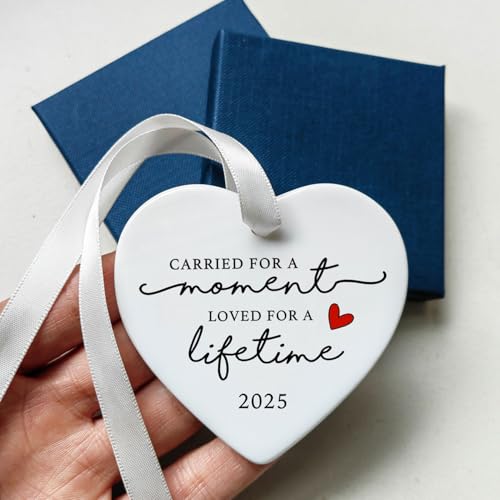 Cherished Memories Ornament for Infant Loss, Heartfelt Baby Memorial Gift by OFlyDesigns - Image 3