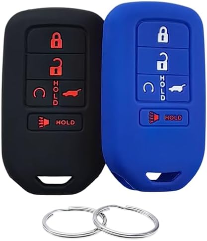 Fit Honda Accord CRV Pilot Civic Passport 5 Button Silicone Key - Foto 12