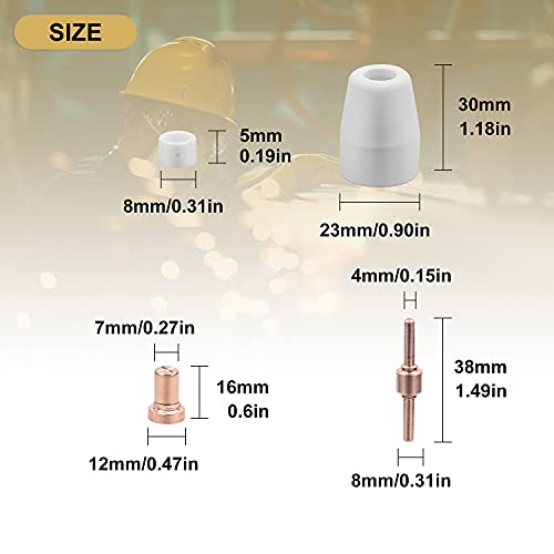 SWAWIS 40 Pezzi PT31 Taglio Plasma Parkside