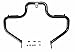 LINDBY METRIC BL13605 Black Multibar (Fits 2006-2015 Yamaha Xv1900 Road liner And Stratoliner)