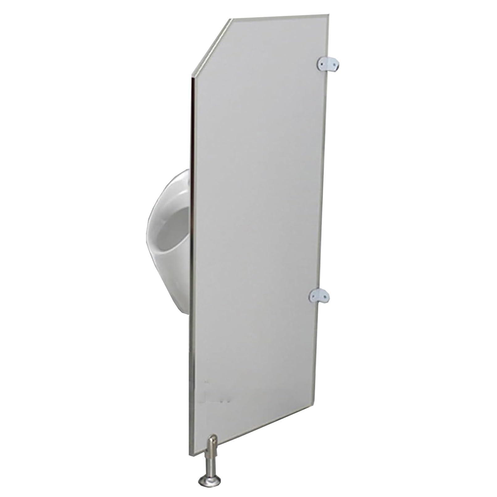 SXDMOUBK Urinal Partition Screen Wall-Mounted, Bathroom Divider for Schools Malls Public Places, 3pcs