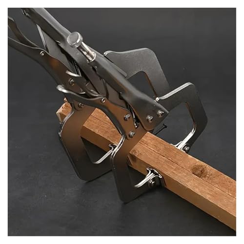 Alicates de bloqueo ajustables tipo C, abrazaderas de agarre rápido para carpintería y proyectos de tuberías, herramienta de soldadura manual versátil, 6.5-11 pulgadas