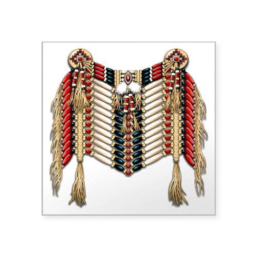 CafePress Native American Breastplate Sticker