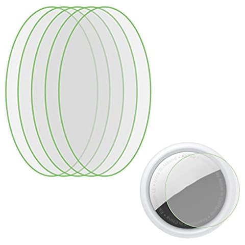 Eternitry 5pcs for Airtags Protective Film, Protective Toughened Film Protective Film For Airtags Key Finder Transparent TPU Film Airtag Protector Cover Cover