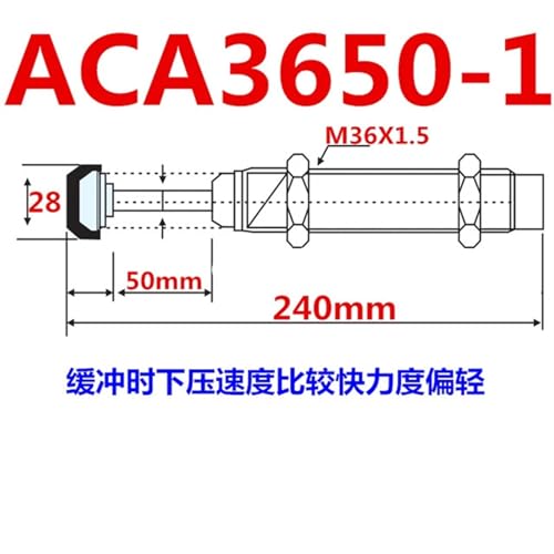 Amortisseur de pression hydraulique ACA3650 contre l'usure de vos vérins - 3