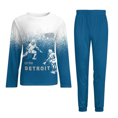 Custom Pajama Set with Name Number Personalized Two-Piece Pajamas for Men Women Couples Pjs Sleepwear Loungewear Set Gifts2