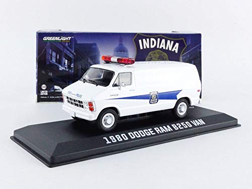 Greenlight 1980 Dodge Ram B250 Van 1:43 miniatura 5