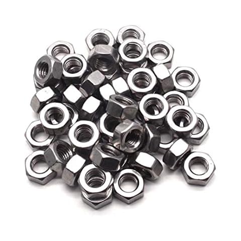 TERF M4 Steel Hexagon Nuts - Pack of 200 Cover
