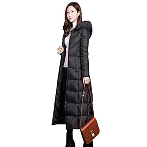 Boniton ロング コート レディース ダウンジャケット フード付き 膝下 秋冬 防寒 防風 軽量 上品 厚手 着痩せ おしゃれ 通学 通勤