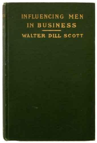 Influencing Men In Business B001TO3RD8 Book Cover