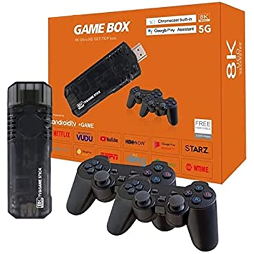 MEISASION Game Stick 8k Video Portable Classic Arcade Box...
