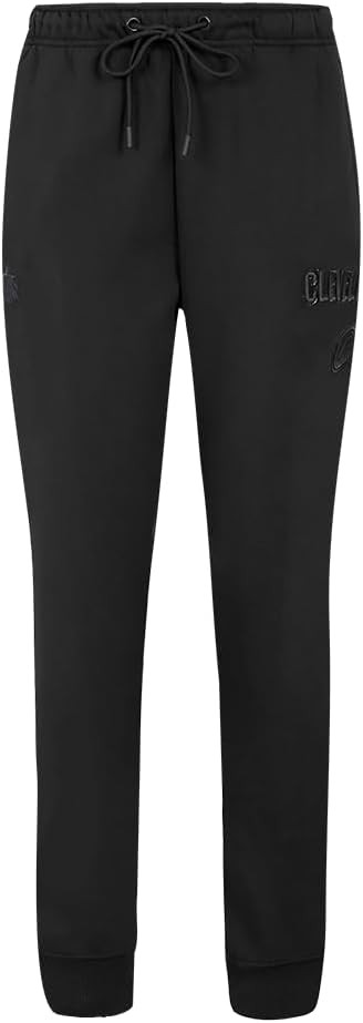 Womens NBA Classic Triple Black Rib Sweatpant