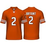Coby Bryant Jersey Chicago Boy Football Orange Stitched