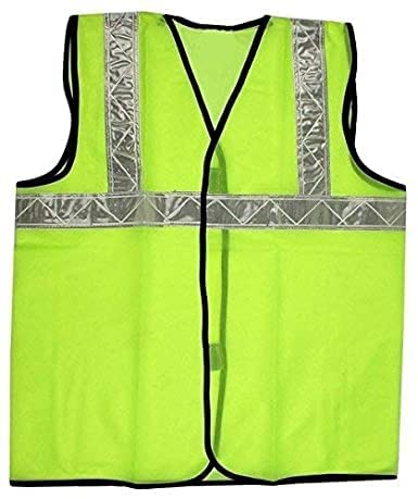 Fozti Highlight Net Reflective Safety Lightweight Jacket, Hi-Vis Safety Jacket Security Waistcoat, 360° Hi Vis Vest for Running, Cycling, Jogging, Hiking and More. (1 inch, Green, 1) (B0C1759KPV) Amazon Price History, Amazon Price Tracker