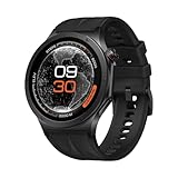 OnePlus Watch 4 Smartwatch 47 mm 32 GB ROM 2 GB Ram Bluetooth NFC GPS, orologio intelligente 646 mAh fino a 16 giorni di batteria, 1,5" LTPO OLED 3000 nits Snapdragon W5 Wear OS 6.0 IP69 5 ATM (nero)