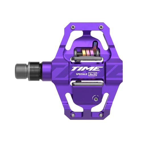 Time Speciale 10 Pedals Aluminum 9/16 Purple Small