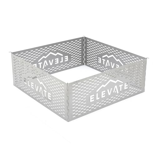 Elevate Fire Pit, Stainless Steel, Outdoor