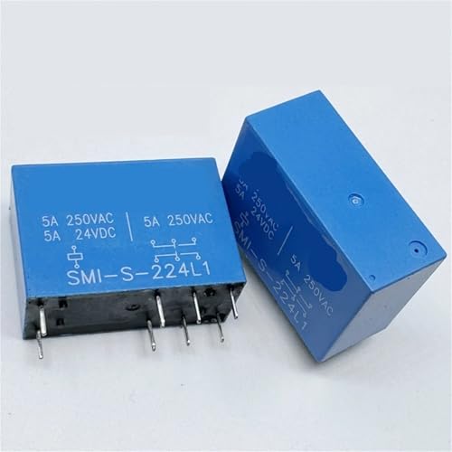 Relé SMI-S-203L de alta sensibilidad térmica y conmutación segura de 8 pines