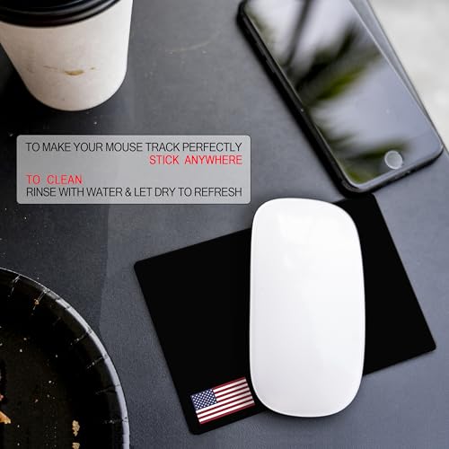 Tapis de souris portable adhésif toutes surfaces avec kit nettoyage écran - 6