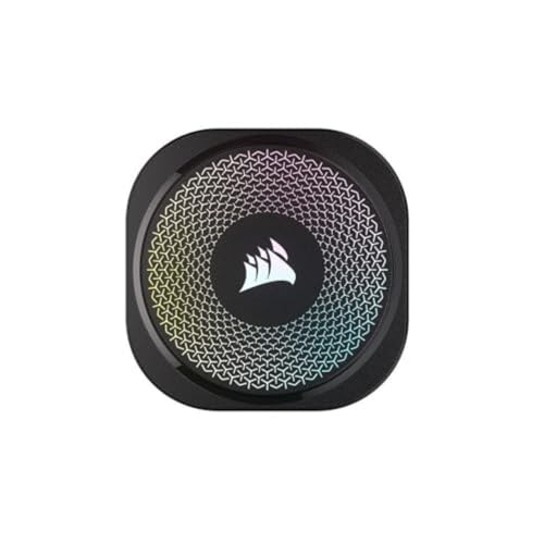 CORSAIR Nautilus 360 RS ARGB Refroidisseur Liquide pour CPU – 360mm AIO – Faible Bruit – Connexion Directe de Carte Mère – Intel LGA 1851/1700, AMD AM5/AM4 – 3X RS120 ARGB Ventilateurs Inclus – Noir