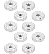 10/5/2/1 x Rändelmutter M3 M4 M5 M6 M8 M10 Nurled Thumb Nuts aus Kohlenstoffstahl(M5(10pcs))