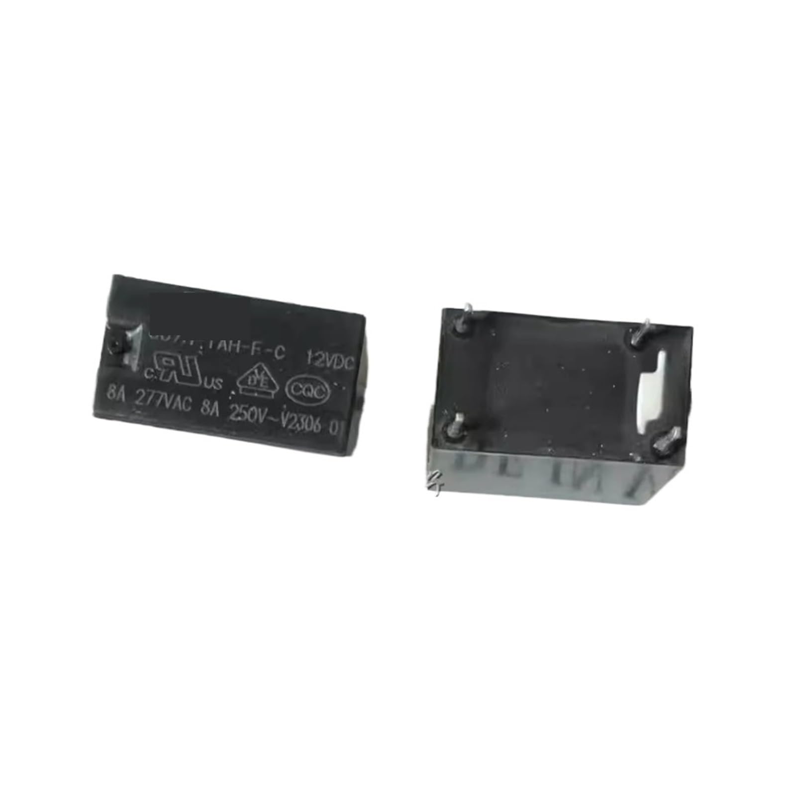 Relé electromecánico 307H-1AH-FC-12VDC de potencia media 8A paquete de 10