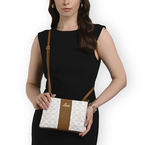 Image of Lavie Women's Mono Lynn 2c Top Zip Cross Body Sling Bag | Ladies Purse Handbag | Gift for Women