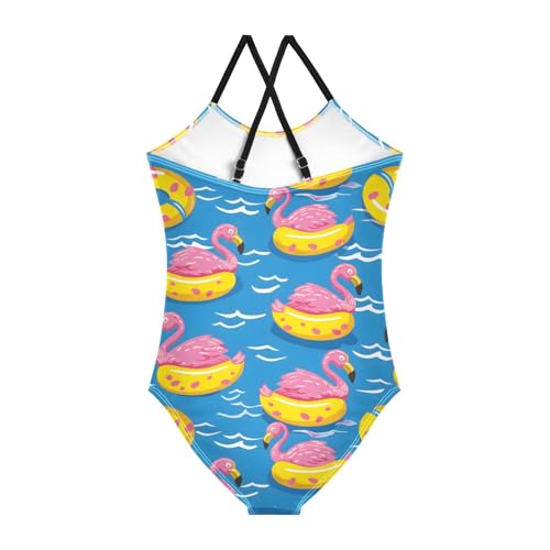 Swimming Ring Pool Girls One Piece Swimsuits Summer Quick Dry Beach Bathing Suit2