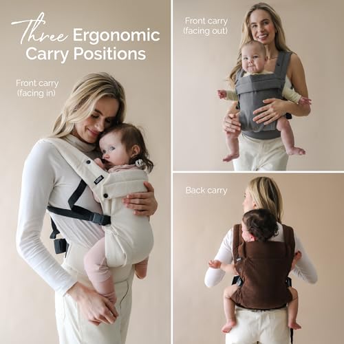 Boba Auri Baby Carrier Newborn to Toddler, 100% Cotton Premium Newborn Carrier - Image 3