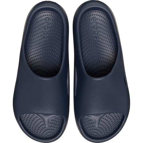 Crocs Unisex-Adult Mellow Recovery Slides Navy Men's 9 Women's 11 Medium2