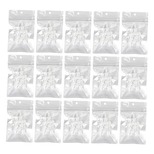 VICASKY 100pcs Eyelash Glue Storage Container Plug Universal Fit for Home Travel
