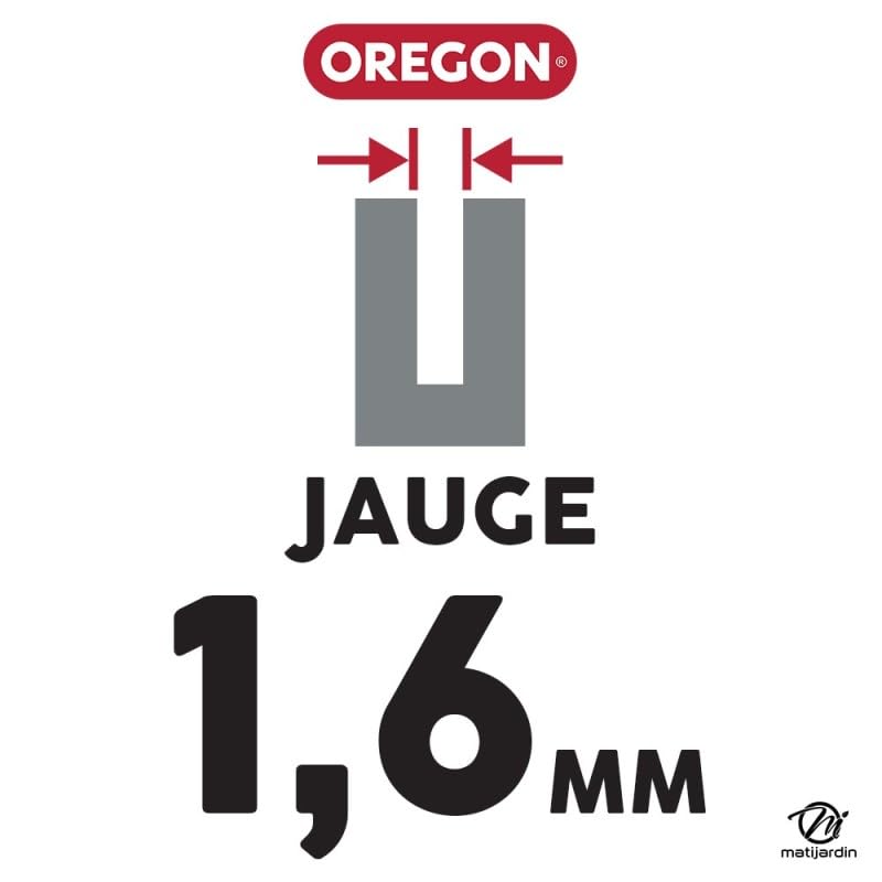 Matijardin - Guide tronçonneuse Oregon 203SFHD025 Advance cut 50 cm