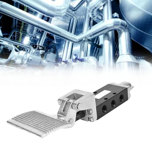Válvula de aire para automatización con pedal de control de presión de pie de 5 vías y rosca G1/4 6