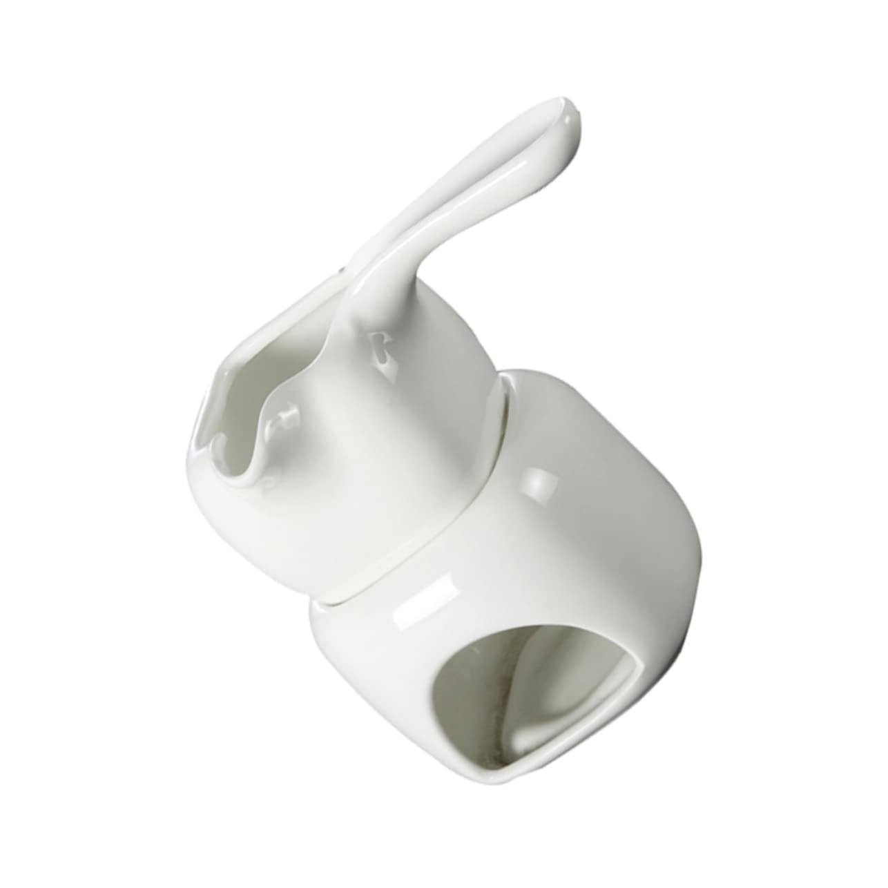 STOBAZA 110ml Chocolate Melting Oven Ceramic Stove Butter Warmer Pot Cheese Pot Easy-clean Dessert